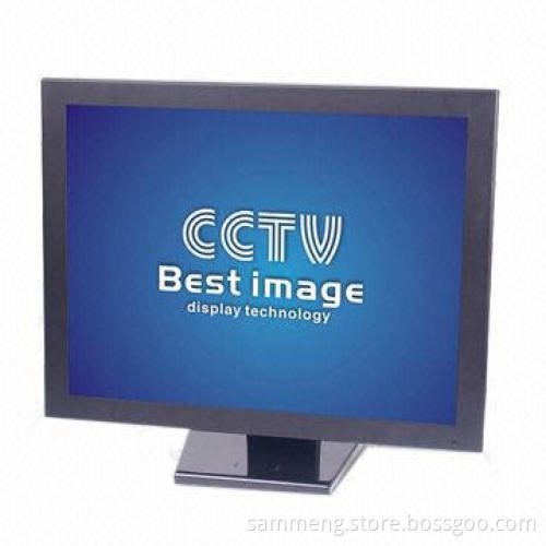 17-inch CCTV LCD Monitor with 1,280 x 1,024 Pixels Resolution and 450cd/m² Brightness